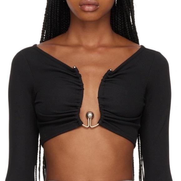 Christopher Esber Polar Orbit crop top - Picture 1 of 4